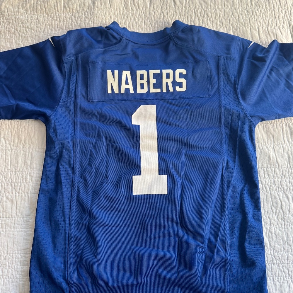 NIKE - NY GIANTS Malik Nabers - Kids Jersey- MEDIUM